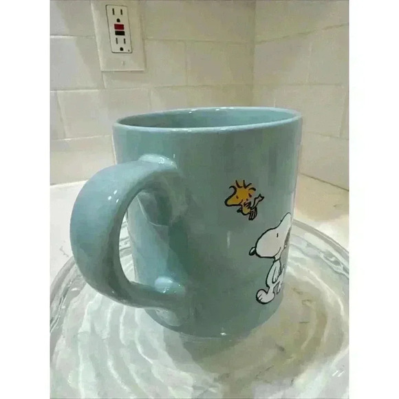 Peanuts Group Profile Walk Ceramic Mug, Microwave Safe, 14-Ounce Snoopy - Picture 3 of 9